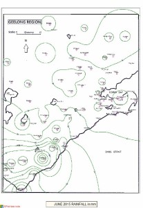 Geelong Region Rainfall in millimetres